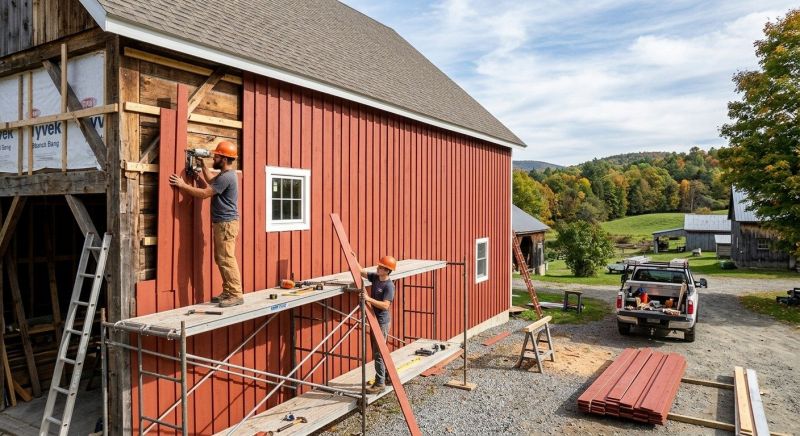 Barn Siding Installation in Athens, TN