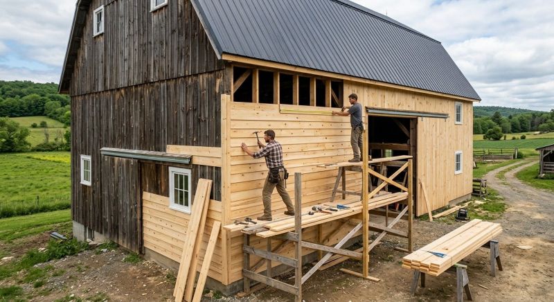 Barn Siding Installation in Spring City, TN