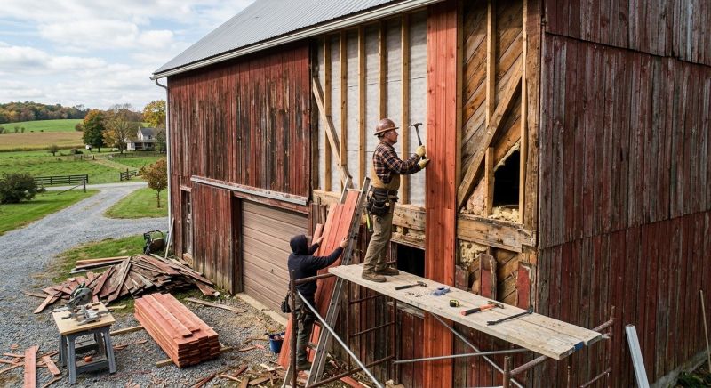 Barn Siding Replacement in Cleveland, TN