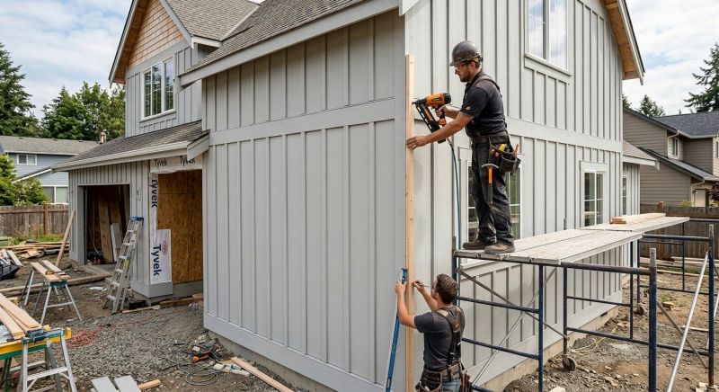 Batten Siding Installation in Delano, TN