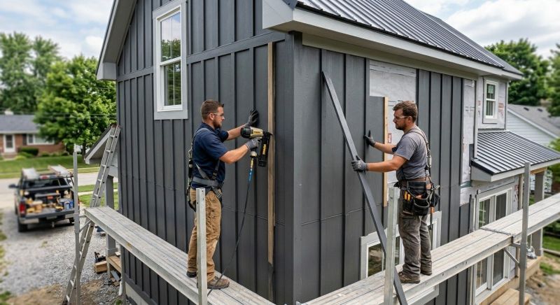 Batten Siding Installation in Athens, TN