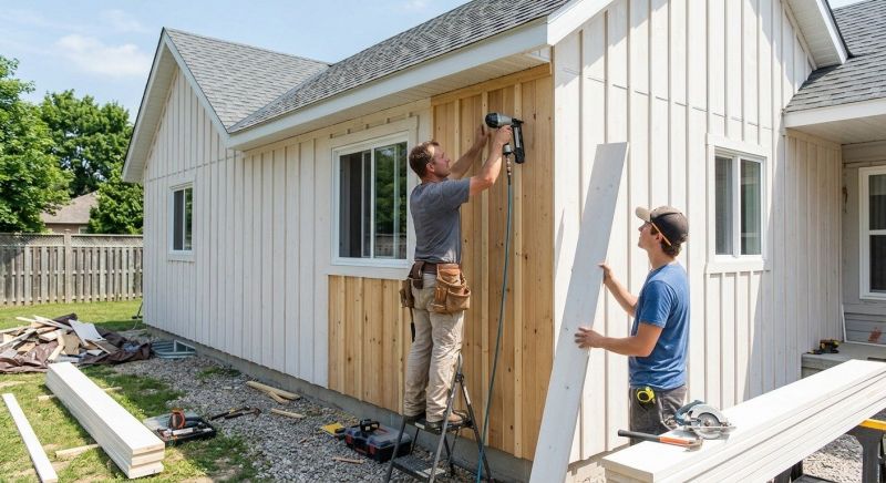 Batten Siding Installation in Sweetwater, TN
