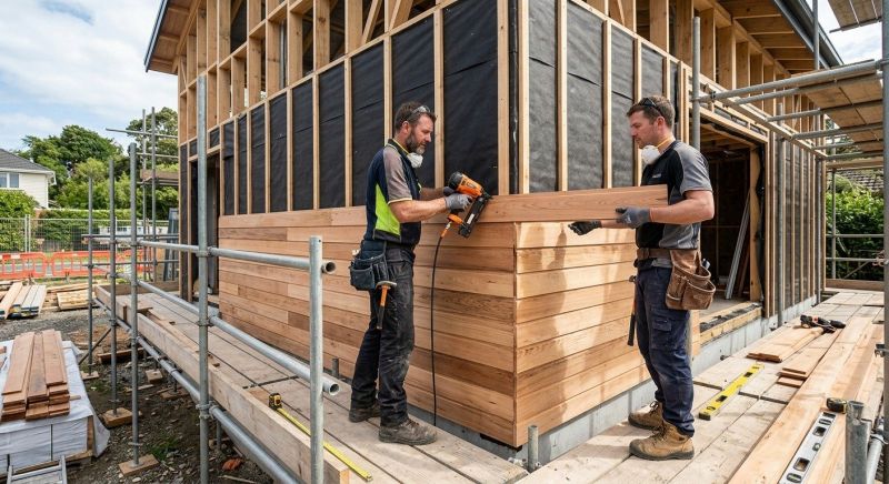 Cedar Cladding Installation in Athens, TN