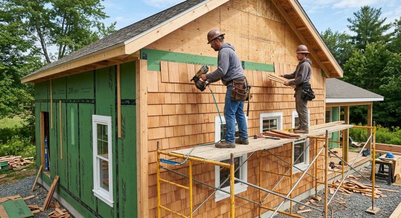 Cedar Siding Installation in Cleveland, TN