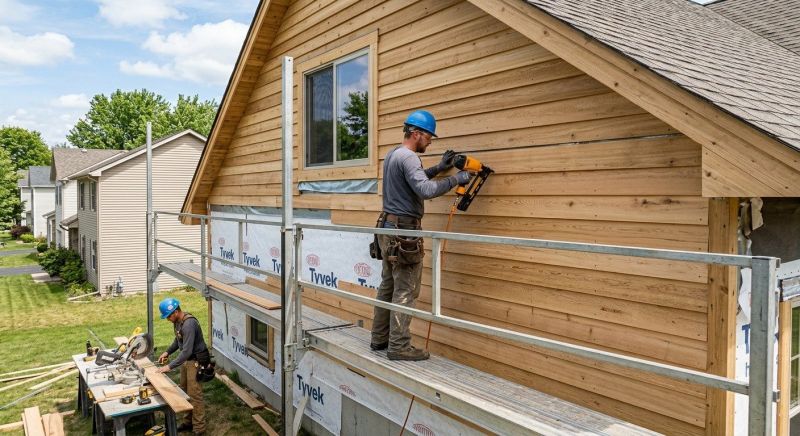 Cedar Siding Installation in Athens, TN