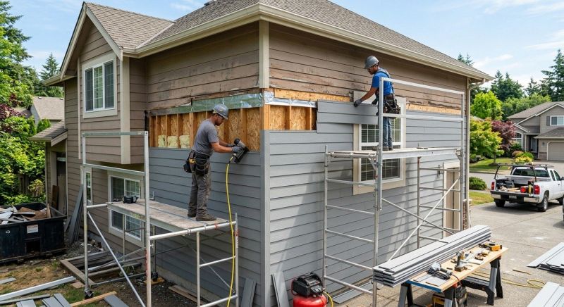 Cement Siding Replacement in Cleveland, TN