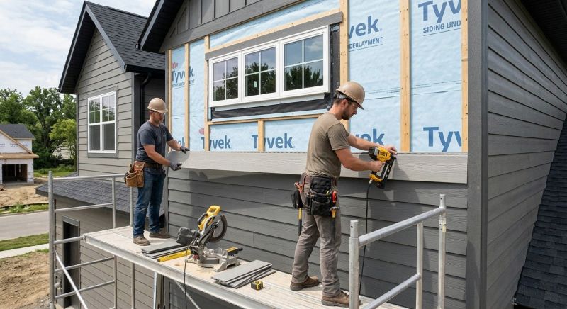 Composite Siding Installation in Decatur, TN