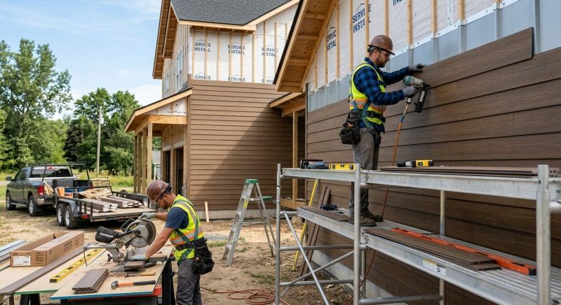 Composite Siding Installation in Delano, TN