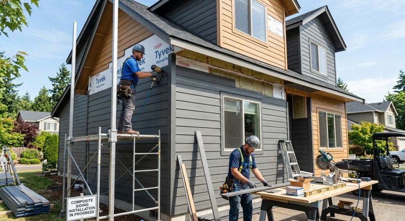 Composite Siding Installation in Madisonville, TN
