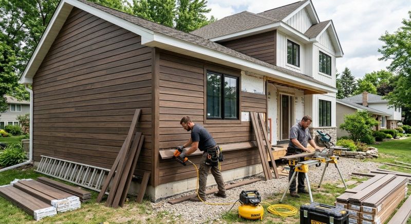 Composite Siding Installation in Meigs County, TN