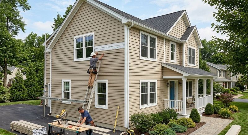 Dutch Lap Siding Installation in Athens, TN
