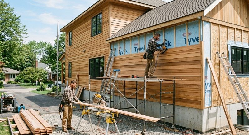 Faux Wood Siding Installation in Rhea County, TN