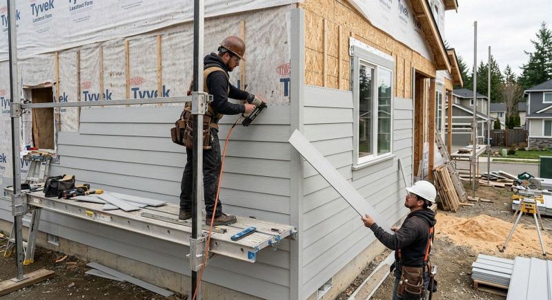 Fiber Siding Installation in Athens, TN