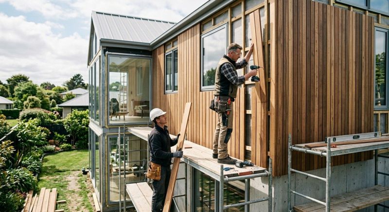 Hardwood Cladding Installation in Athens, TN