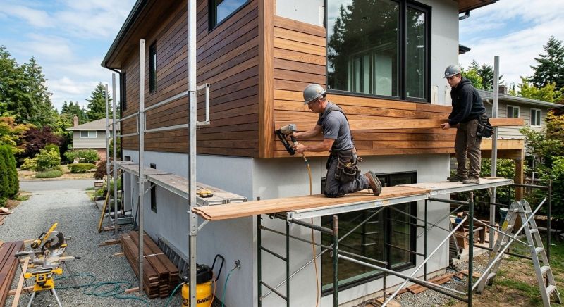Hardwood Siding Installation in Etowah, TN