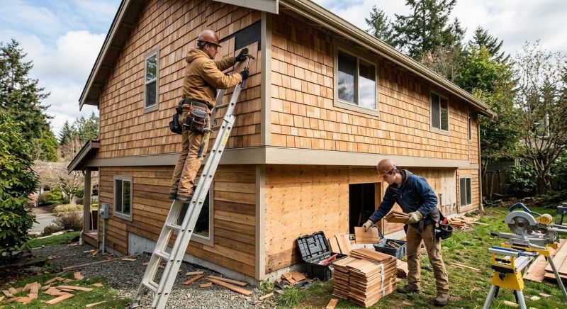 Hardwood Siding Installation in Athens, TN