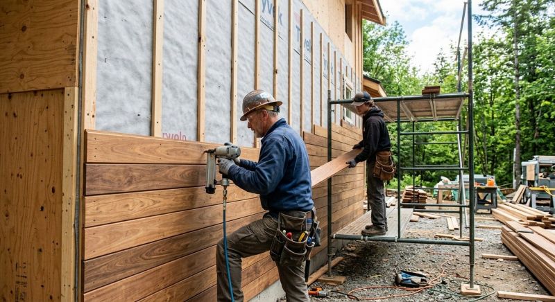 Hardwood Siding Installation in Loudon, TN