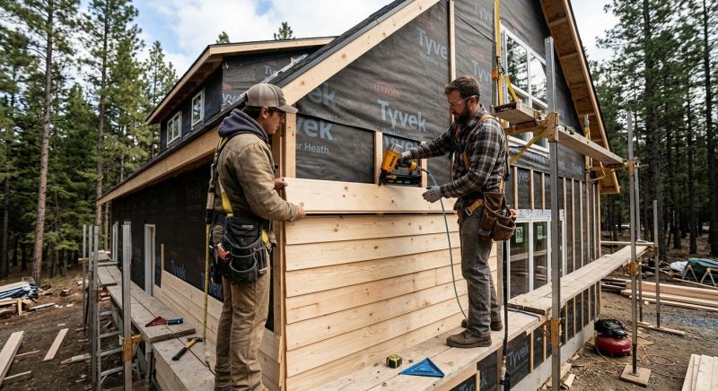 Hardwood Siding Installation in Ten Mile, TN