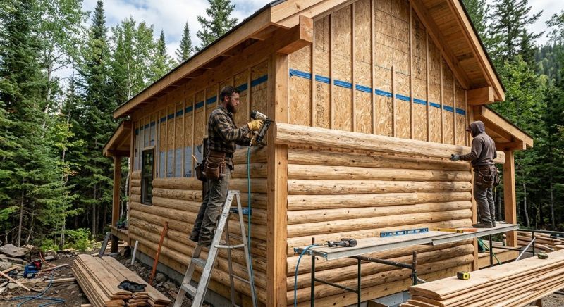 Log Siding Installation in Cleveland, TN