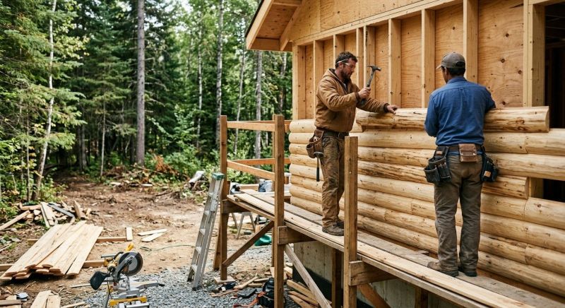 Log Siding Installation in Delano, TN