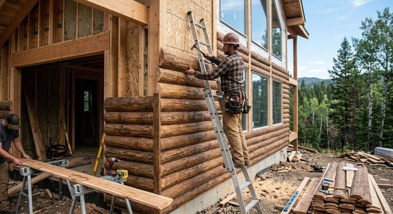 Log Siding Installation in Madisonville, TN
