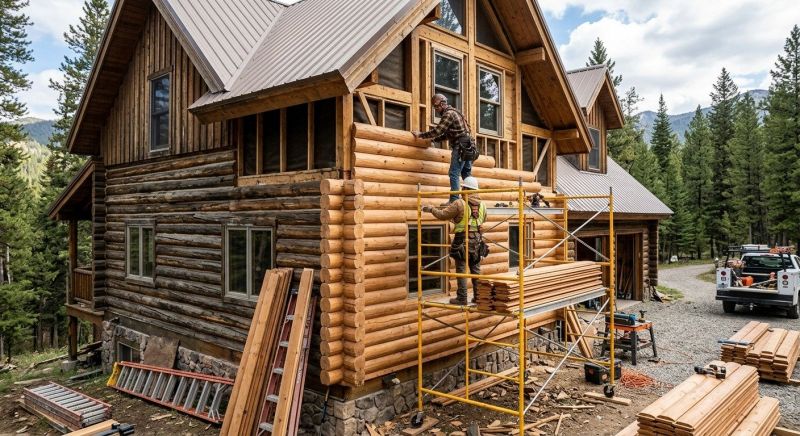 Log Siding Installation in Ocoee, TN