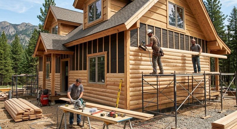 Log Siding Installation in Spring City, TN