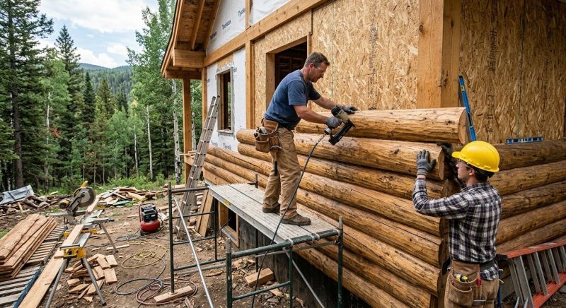 Log Siding Replacement in Athens, TN