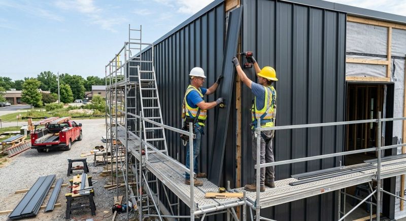 Metal Siding Installation in Loudon, TN