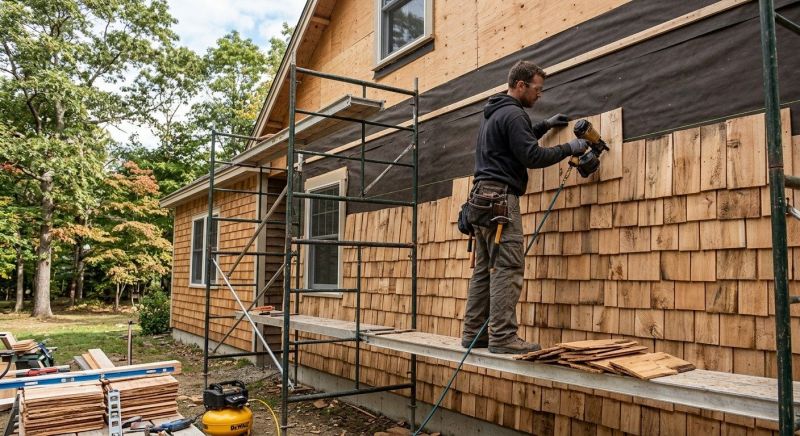 Shake Siding Installation in Athens, TN