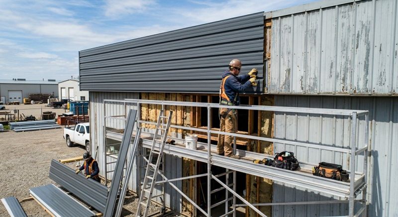 Sheet Metal Siding Replacement in Athens, TN