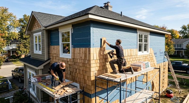Shingle Siding Installation in Athens, TN