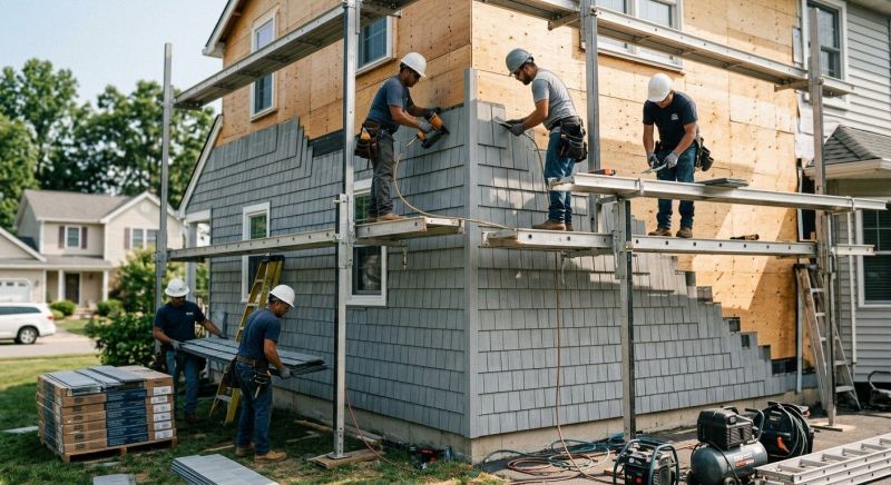 Shingle Siding Installation in Athens, TN