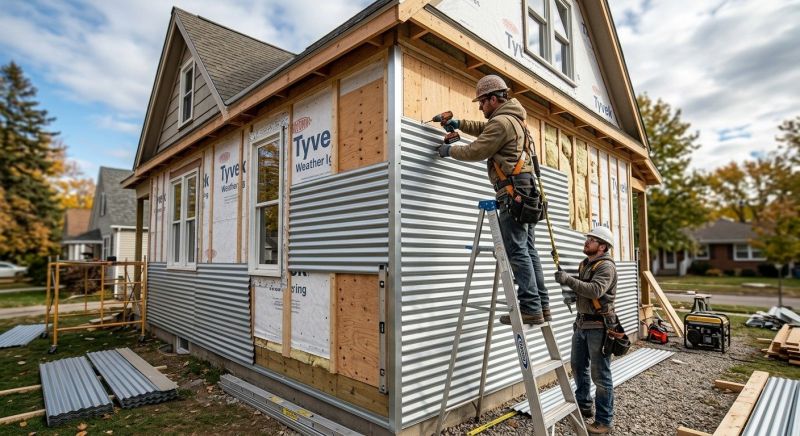 Tin Siding Installation in Athens, TN