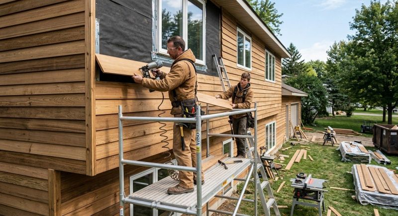 Wood Barn Siding Installation in Athens, TN