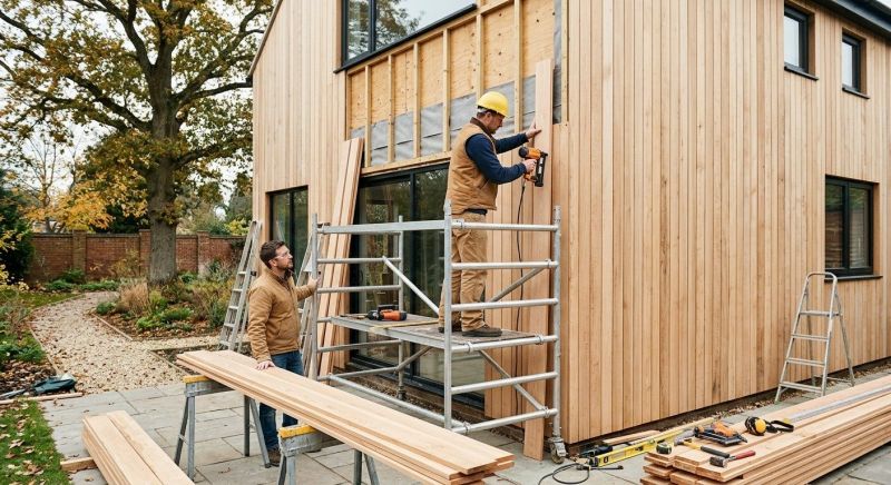 Wood Cladding Installation in Decatur, TN