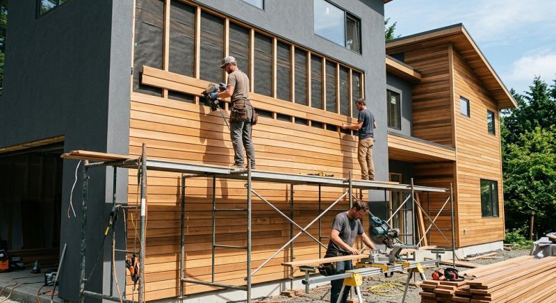 Wood Cladding Installation in Delano, TN