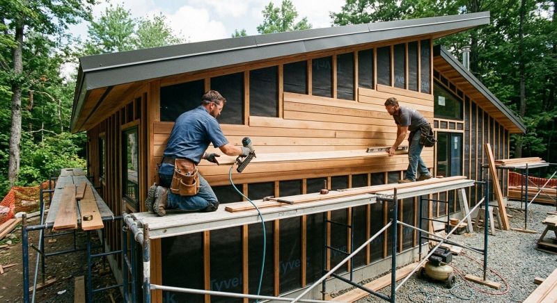 Wood Cladding Installation in Sweetwater, TN