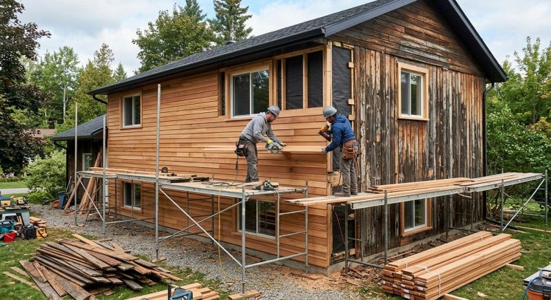 Wood Cladding Replacement in Athens, TN