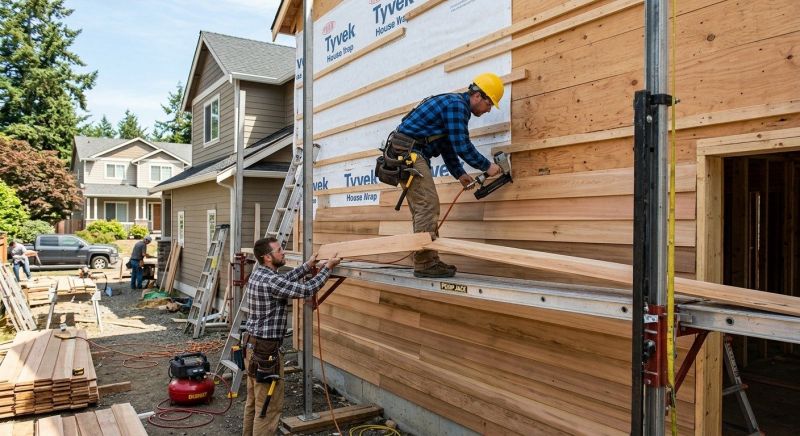 Wood Plank Siding Installation in Athens, TN