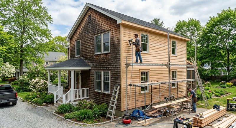 Wood Siding Installation in Loudon, TN