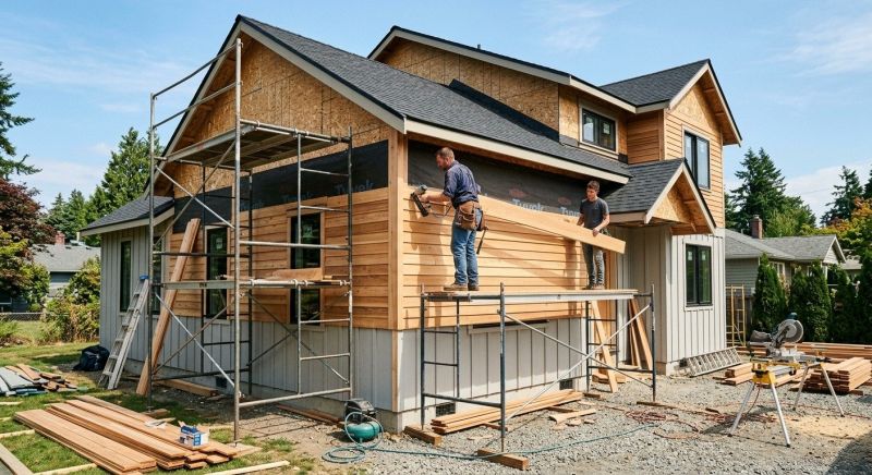 Wood Siding Installation in Meigs County, TN