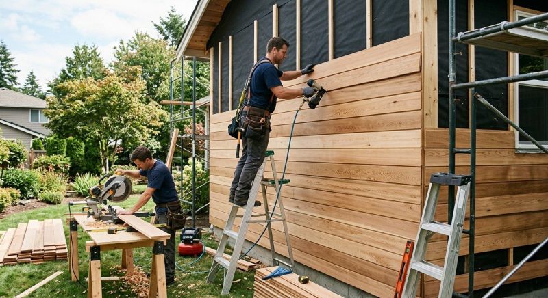 Wood Siding Service in Ten Mile, TN